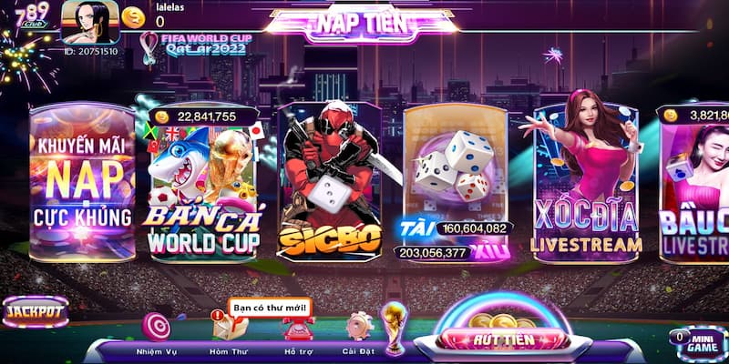 Các Trò Chơi Đặc Sắc Tại 789Club